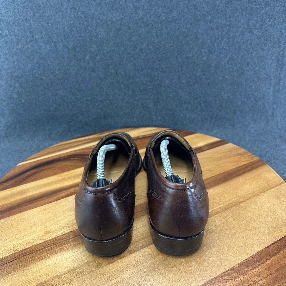 Green Label Cole Haan 10096 Penny Loafer Cordovan Leather Shoe Sz 7.5M Made USA